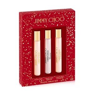 NEW 3pc Jimmy Choo I Want Choo E P Collection Travel Spray Ltd Ed Fragrance Set